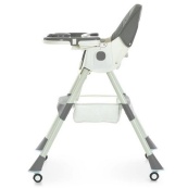 Стульчик для кормления M 6302 Gray складной, 5-ти точечные ремни. Изображение №2
