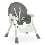 Стульчик для кормления M 6302 Gray складной, 5-ти точечные ремни. Изображение №3