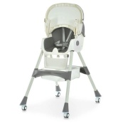 Стульчик для кормления M 6302 Gray складной, 5-ти точечные ремни. Изображение №4