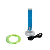 Набір для творчості 3D ручка AK 0011(Blue) 17 см, 9 трафаретів. Зображення №3