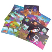 Набір для творчості 3D ручка AK 0011(Blue) 17 см, 9 трафаретів. Зображення №5