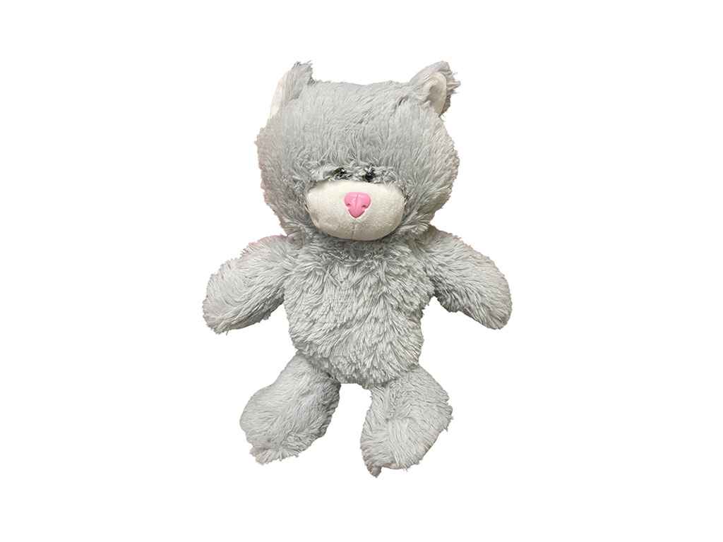 Мяка іграшка Котик Марсель 40см світло-сірий ТМ Тримішки Мяка іграшка Котик Марсель 40см світло-сірий ТМ Тримішки