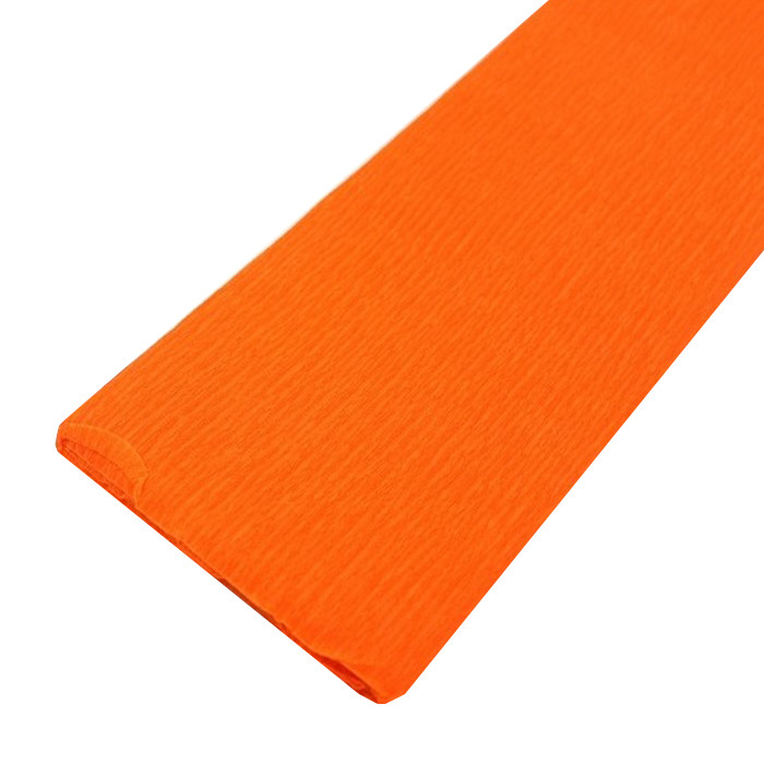 Гофрированная бумага Josefotten KR35-8015 оранжевый 35%, 27г/м2 Гофрированная бумага Josefotten KR35-8015 оранжевый 35%, 27г/м2