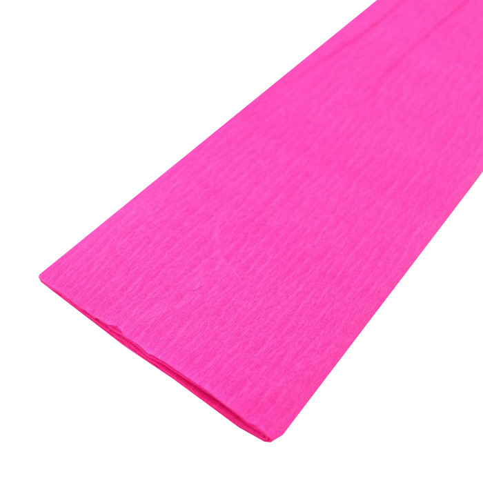 Гофрированная бумага Josefotten KR35-8006 ярко-розовый 35%, 27г/м2 Гофрированная бумага Josefotten KR35-8006 ярко-розовый 35%, 27г/м2