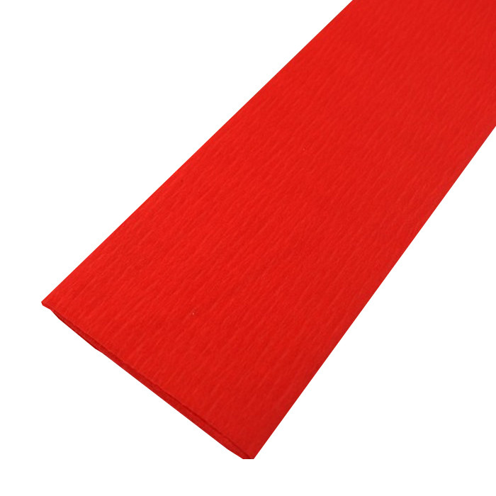 Гофрированная бумага Josefotten KR35-8001 красный 35%, 27г/м2 Гофрированная бумага Josefotten KR35-8001 красный 35%, 27г/м2