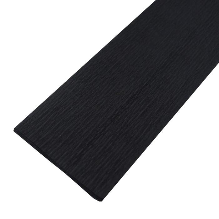 Гофрированная бумага Josefotten KR110-8019 черный 110%, 42г/м2 Гофрированная бумага Josefotten KR110-8019 черный 110%, 42г/м2