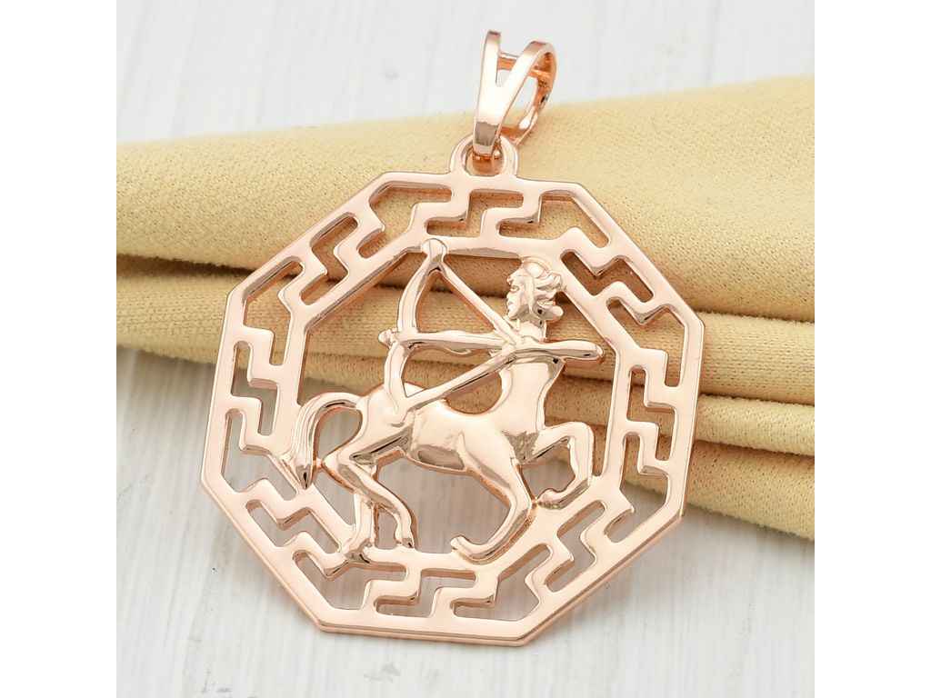 Пiдвiска 35х25мм Знак зодіаку Стрілець 55469 позолота РО ТМ XUPING Пiдвiска 35х25мм Знак зодіаку Стрілець 55469 позолота РО ТМ XUPING