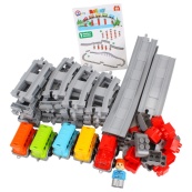 Дитячий набір конструктора "Залізниця" 1300TXK 59 деталей. Зображення №4