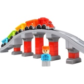 Дитячий набір конструктора "Залізниця" 1300TXK 59 деталей. Зображення №5