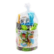 Детский набор конструктора "Дом на дереве" 1089TXK 130 деталей. Изображение №2