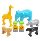 Детский набор конструктора "Дом на дереве" 1089TXK 130 деталей. Изображение №4