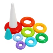 Дитяча іграшка "Пірамідка" 1904TXK видувна, 9 елементів, 31 см. Зображення №3