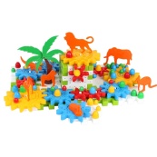 Дитячий набір конструктора "Шестерні з тваринами" 3763TXK 118 деталей. Зображення №2