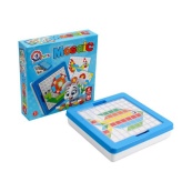 Детский развивающий набор "Мозаика" 2215TXK 125 фишек, 6 шаблонов. Изображение №2