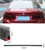 Спойлер багажника Samurai 120см Карбоновий з червоним катафотом. Изображение №3