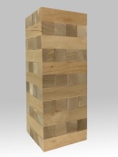 Настольная игра Дженга "Башня" 20060, 44 бруска. Изображение №2 Настольная игра Дженга "Башня" 20060, 44 бруска. Изображение №2