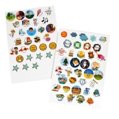 Гра з багаторазовими наклейками "Мій планер" Умняшка KP-010. Зображення №2