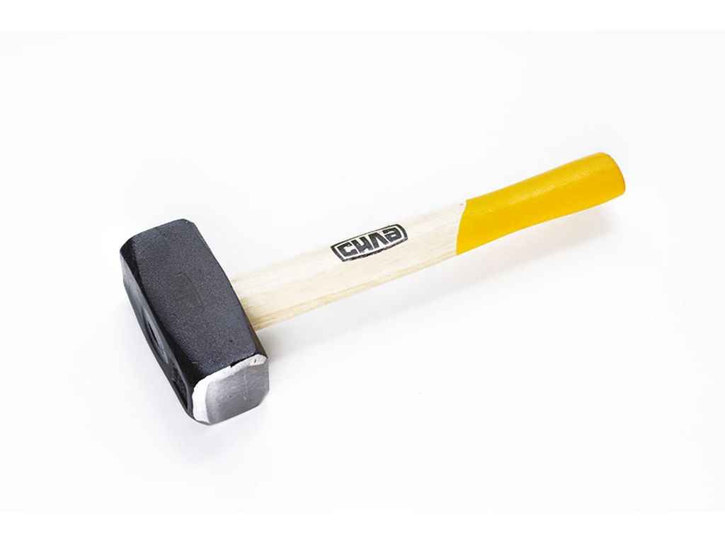 Кувалда 1,5кг з деревяною ручкою ТМ СИЛА Кувалда 1,5кг з деревяною ручкою ТМ СИЛА