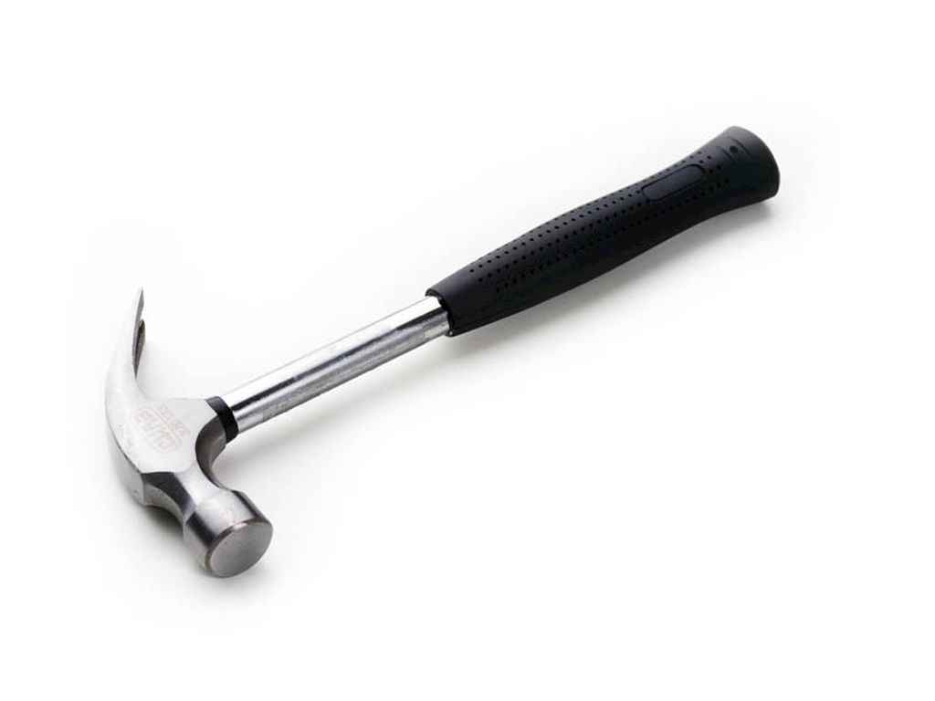 Молоток 570г з металевою обгумованою рукояткою ТМ СИЛА Молоток 570г з металевою обгумованою рукояткою ТМ СИЛА