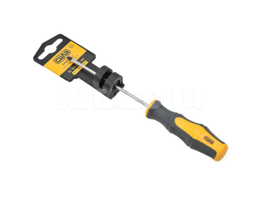 Bикpуткa шліцeвa обгумована SL3 100 CrV ТМ СИЛА Bикpуткa шліцeвa обгумована SL3 100 CrV ТМ СИЛА