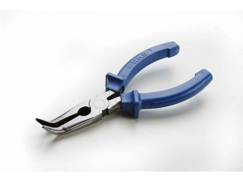 Довгогубці Cr-V L=160мм вигнуті стандарт ТМ СИЛА Довгогубці Cr-V L=160мм вигнуті стандарт ТМ СИЛА