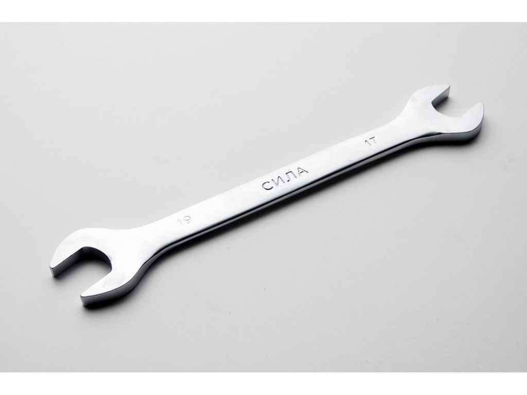 Ключ ріжковий 19*22мм CR-V CrV ТМ СИЛА Ключ ріжковий 19*22мм CR-V CrV ТМ СИЛА