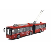 Детский инерционный троллейбус WY915A, масштаб 1:16. Изображение №2