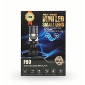 Лампа LED Міні Лінзи H4 D35мм 160/170w 17000/18000Lm 6000K 3570 Chip 12V "F60". Зображення №8