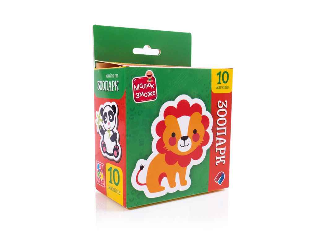 Гра розвиваюча Зоопарк набір магнітів VT3106-39 ТМVLADI TOYS Гра розвиваюча Зоопарк набір магнітів VT3106-39 ТМVLADI TOYS