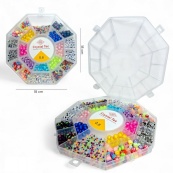 Набір бісеру для створення прикрас 035-79 волосінь в комплекті. Зображення №2