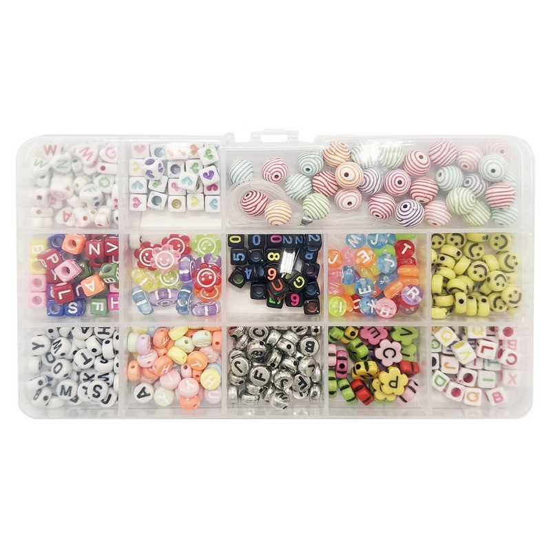 Набір бус для створення прикрас 035-145 волосінь в комплекті Набір бус для створення прикрас 035-145 волосінь в комплекті