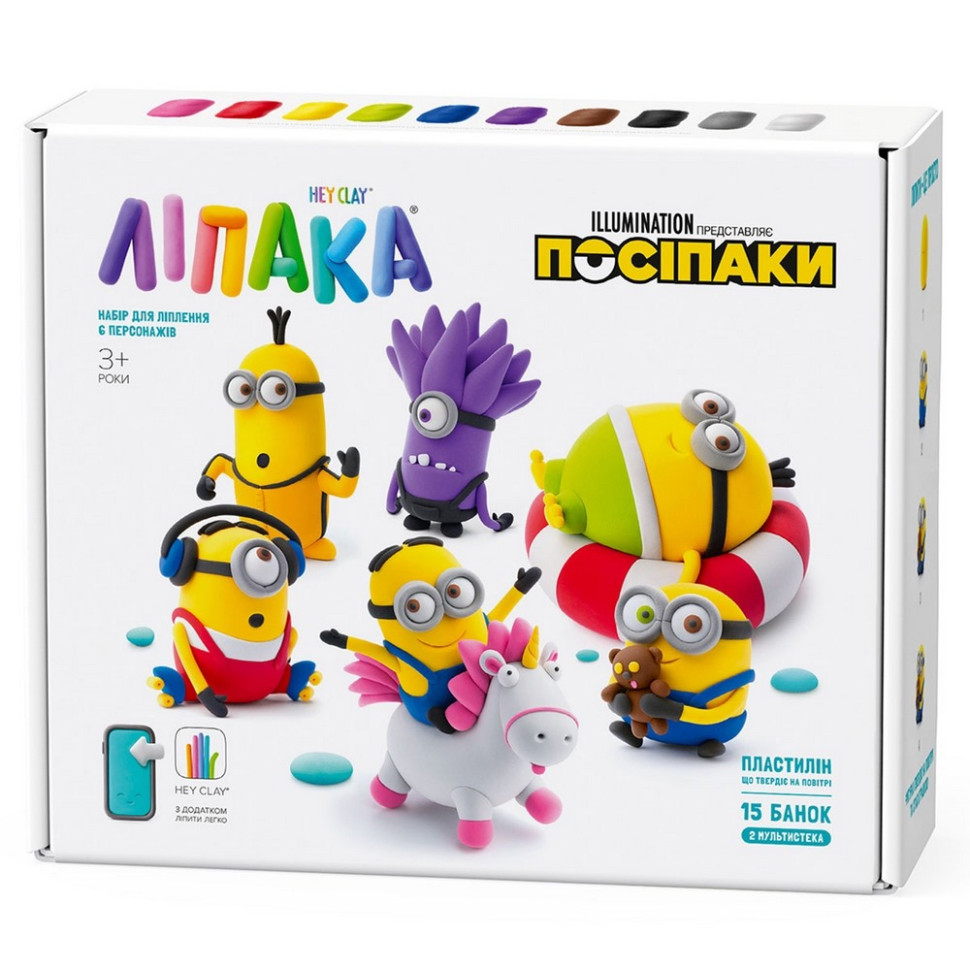 Меганабір пластиліну "Посипаки" ЛІПАКА 15026-UA01 самостійно твердне Меганабір пластиліну "Посипаки" ЛІПАКА 15026-UA01 самостійно твердне