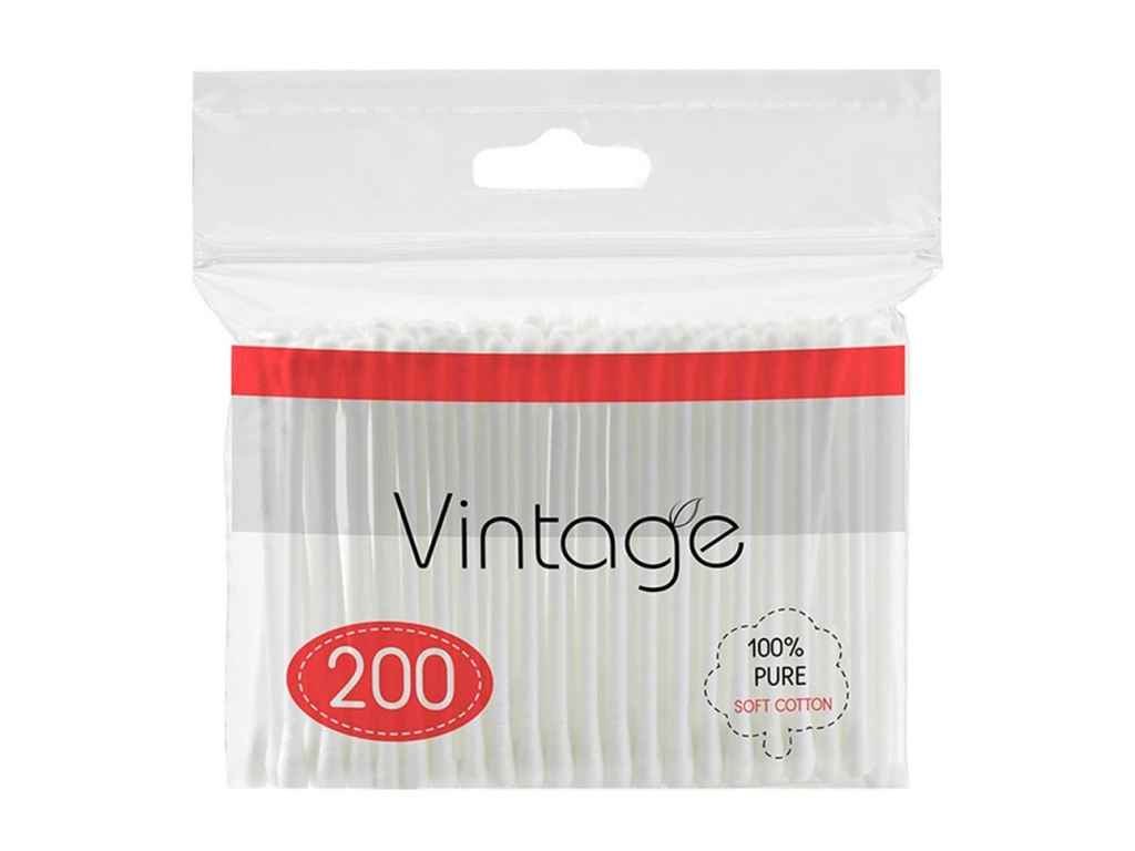 Ватні палички 200шт (пакет) ТМ Vintage Ватні палички 200шт (пакет) ТМ Vintage
