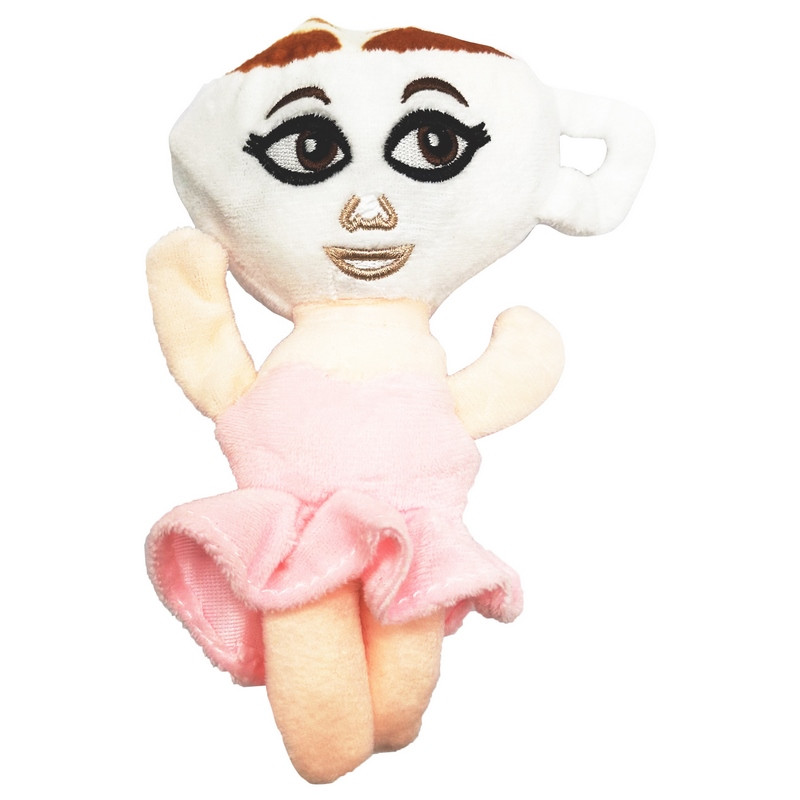 Дитяча м'яка іграшка-браслет "Балерина Капучино" IBR-H-5 музична Дитяча м'яка іграшка-браслет "Балерина Капучино" IBR-H-5 музична