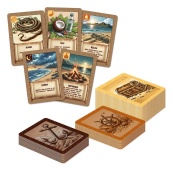 Настольная развлекательная игра "Остров" VT5903-06, 100 карт. Изображение №3