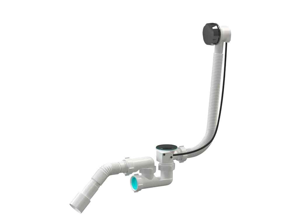 Сифон для ванн Регульований-Автомат Р0210 ТМ SOLOPLAST Сифон для ванн Регульований-Автомат Р0210 ТМ SOLOPLAST