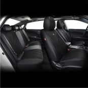 Чохли - Накидки сидіння Екошкіра+Алькантара з вентиляцією 5D "SIERRA" Чорні Beltex - BX90100. Изображение №2