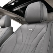Чохли - Накидки сидіння Екошкіра+Алькантара з вентиляцією 5D "SIERRA" Сірі Beltex - BX90200. Изображение №4