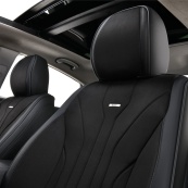 Чохли - Накидки сидіння Екошкіра+Алькантара з вентиляцією 5D "SIERRA" Чорні Beltex - BX90100. Изображение №4