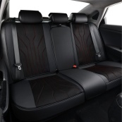 Чохли - Накидки сидіння Екошкіра+Алькантара з вентиляцією 5D "SIERRA" Чорно-Червоні Beltex - BX90600. Изображение №5