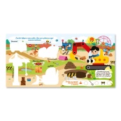 Дитяча книжечка водна розмальовка "Будуємо парк розваг" РМ-92-01, 10 сторінок. Зображення №2