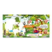 Дитяча книжечка водна розмальовка "Зоопарк" РМ-92-04, 10 сторінок. Зображення №2