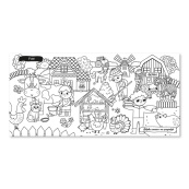 Дитяча книжечка водна розмальовка "У селі" РМ-92-03, 10 сторінок. Зображення №2 Дитяча книжечка водна розмальовка "У селі" РМ-92-03, 10 сторінок. Зображення №2