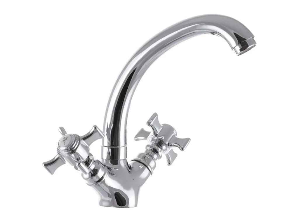 Змішувач на умивальник хром ZEUS 272 ТМ HAIBA Змішувач на умивальник хром ZEUS 272 ТМ HAIBA