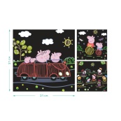 Набір гравюр Peppa Pig "Веселі розваги" Dodo 200185. Зображення №5 Набір гравюр Peppa Pig "Веселі розваги" Dodo 200185. Зображення №5