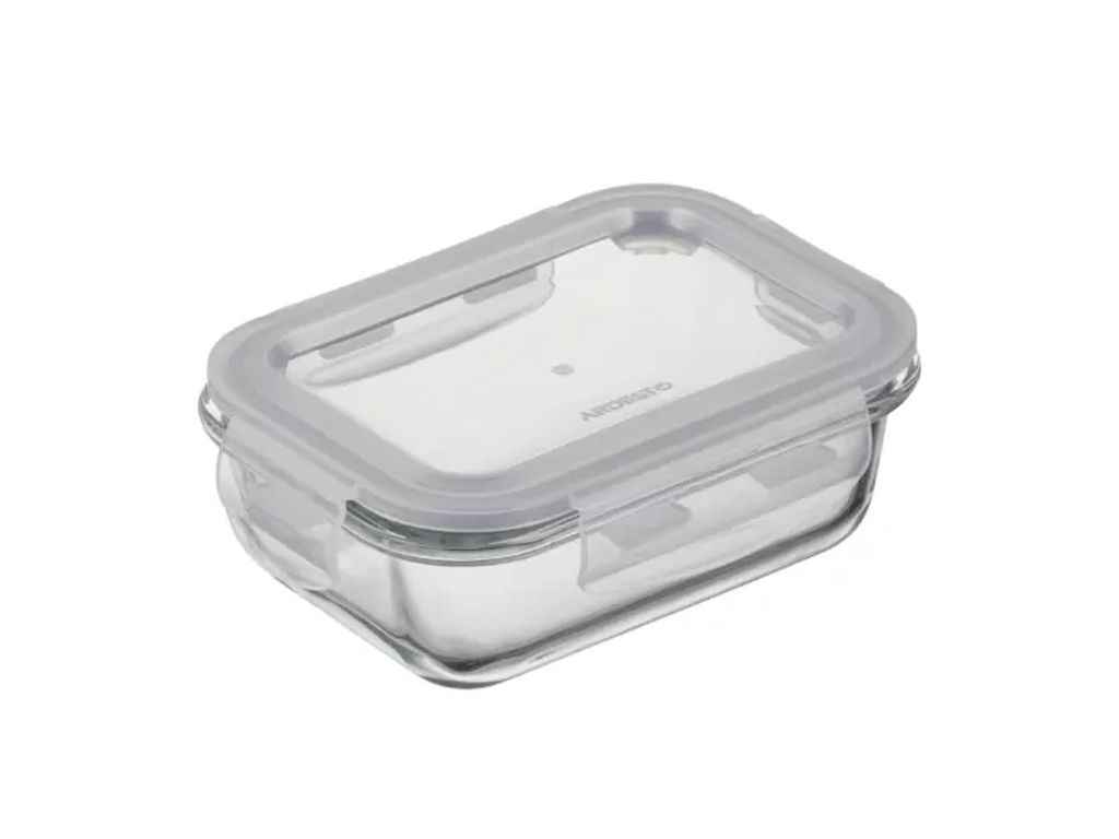 Контейнер 380мл з кришкою Gemini боросилікатне скло, пластик, прямокутний ТМ ARDESTO Контейнер 380мл з кришкою Gemini боросилікатне скло, пластик, прямокутний ТМ ARDESTO