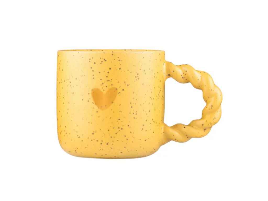 Чашка 300мл Моє серце, жовта ТМ ARDESTO Чашка 300мл Моє серце, жовта ТМ ARDESTO