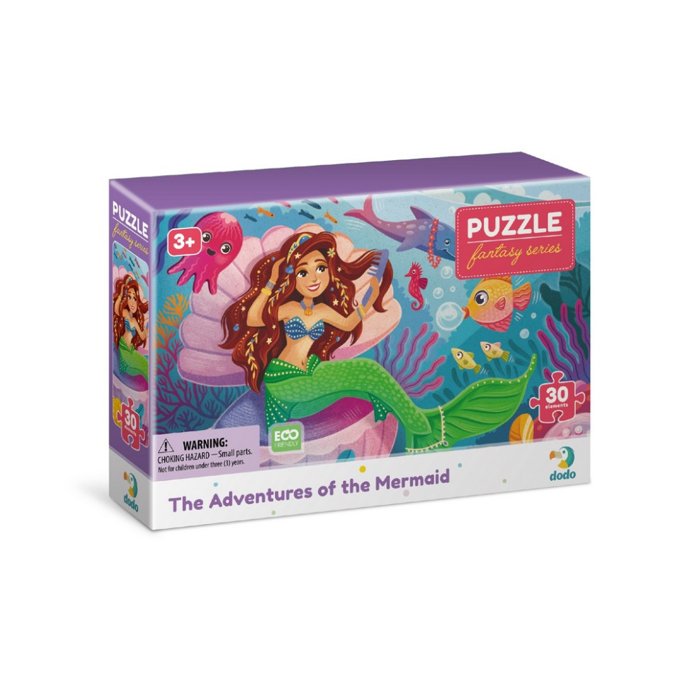 Пазл дитячий "Пригоди русалоньки" 300710, 30 елементів Пазл дитячий "Пригоди русалоньки" 300710, 30 елементів