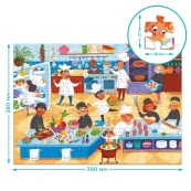 Пазл дитячий "Професії. Повар" 300700, 150 елементів. Зображення №4 Пазл дитячий "Професії. Повар" 300700, 150 елементів. Зображення №4