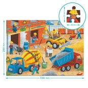 Пазл дитячий "Професії. Будівельник" 300703, 150 елементів. Зображення №4 Пазл дитячий "Професії. Будівельник" 300703, 150 елементів. Зображення №4